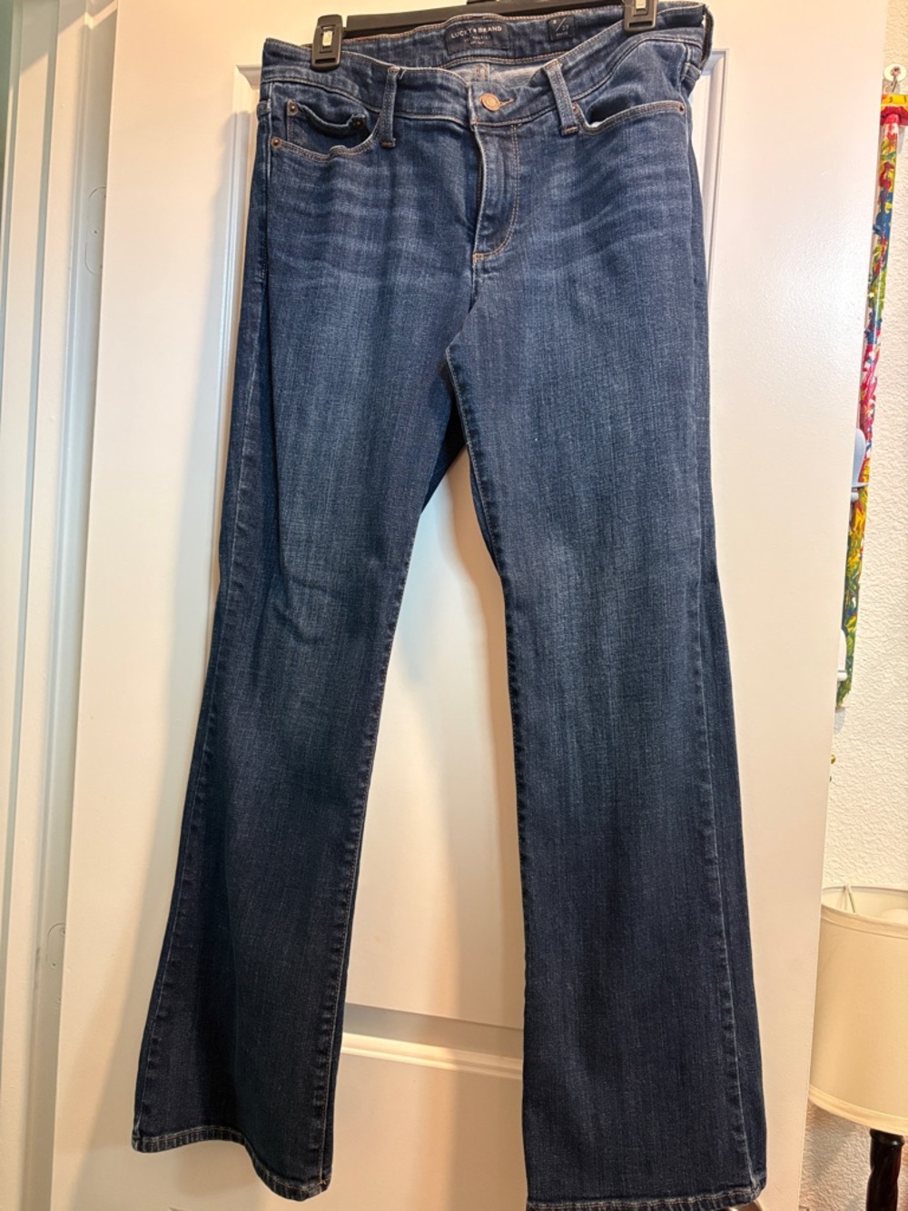 Lucky Brand Dark Blue Wide Leg Jeans